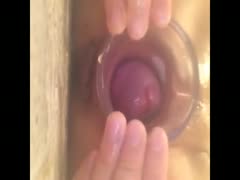 Horny scat girl shits after playing with her ass hole